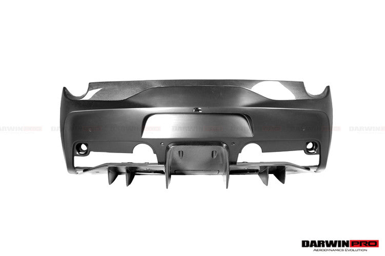 DarwinPRO 2013-2015 Ferrari 458 Speciale Rear Bumper with Diffuser with Lights - DarwinPRO Aerodynamics