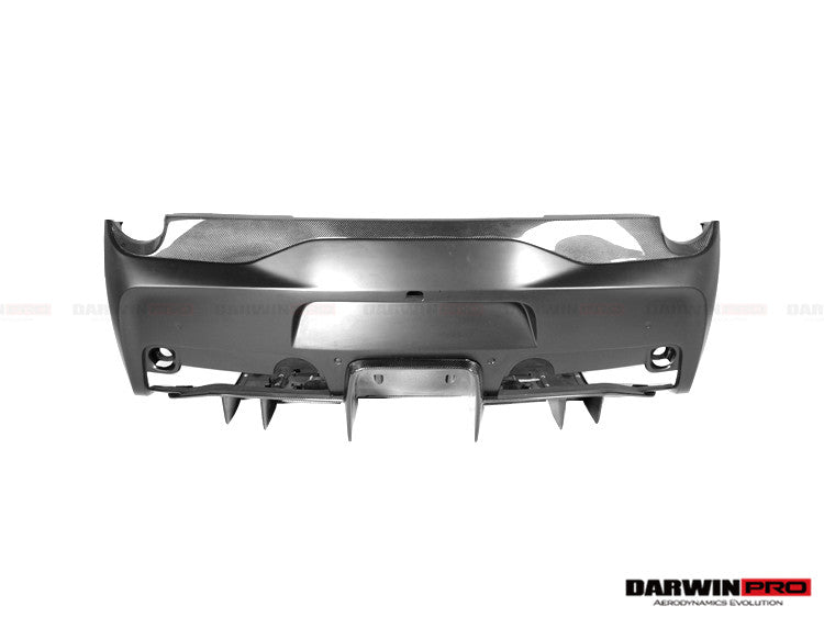 DarwinPRO 2013-2015 Ferrari 458 Speciale Rear Bumper with Diffuser with Lights - DarwinPRO Aerodynamics