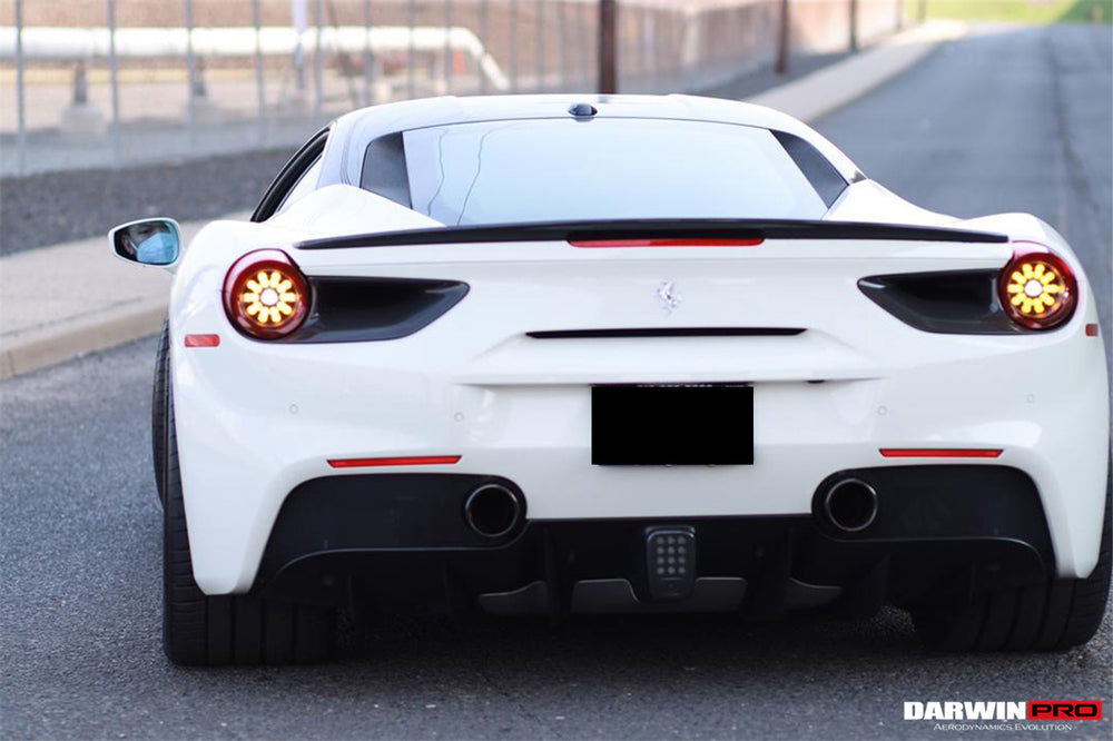 2015-2020 Ferrari 488 GTB Spyder Dry Carbon Fiber Rear Light Satellite ...