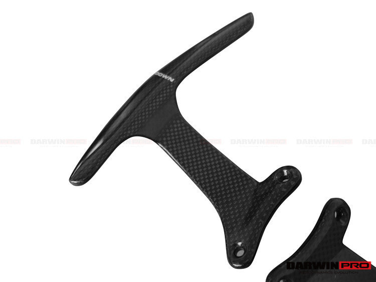 2015-2020 Ferrari 488 GTB & Spider Dry Carbon Fiber Paddles Shift - DarwinPRO Aerodynamics