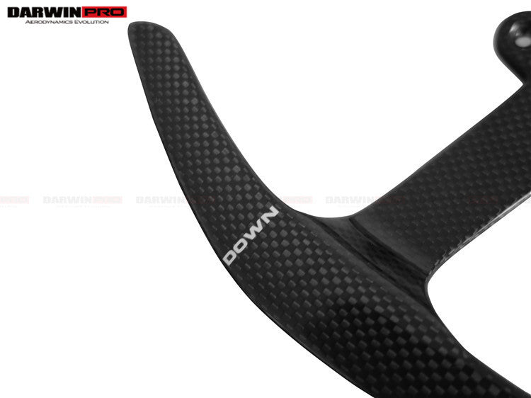 2015-2020 Ferrari 488 GTB & Spider Dry Carbon Fiber Paddles Shift - DarwinPRO Aerodynamics