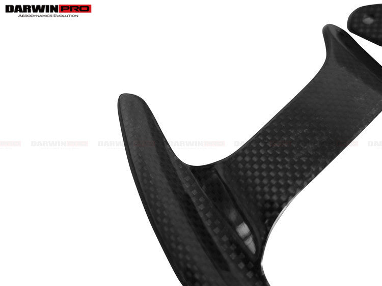 2015-2020 Ferrari 488 GTB & Spider Dry Carbon Fiber Paddles Shift - DarwinPRO Aerodynamics