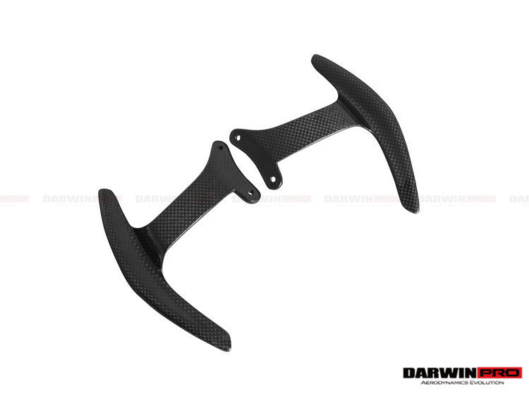 2015-2020 Ferrari 488 GTB & Spider Dry Carbon Fiber Paddles Shift - DarwinPRO Aerodynamics
