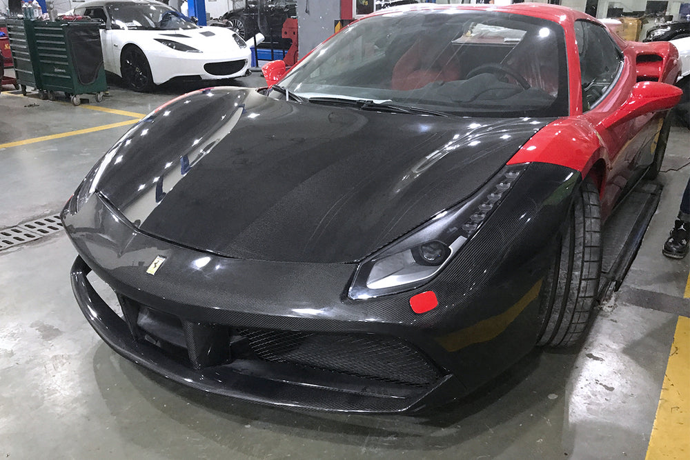 2015-2020 Ferrari 488 GTB & Spider Front Bumper