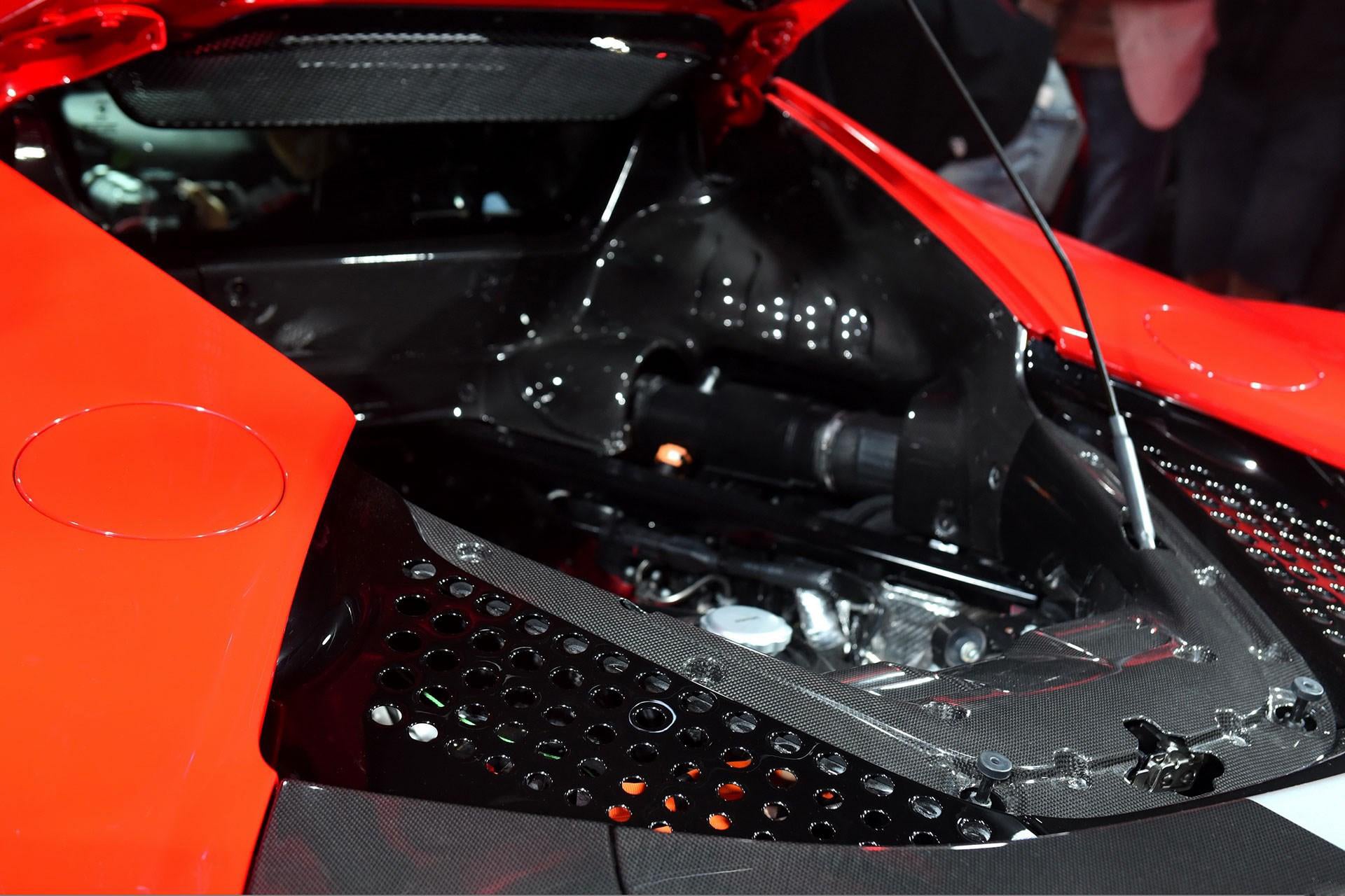 Sf90 Engine 2020-UP Ferrari SF90 Stradale OE Style Autoclave Carbon Fiber Engine ...