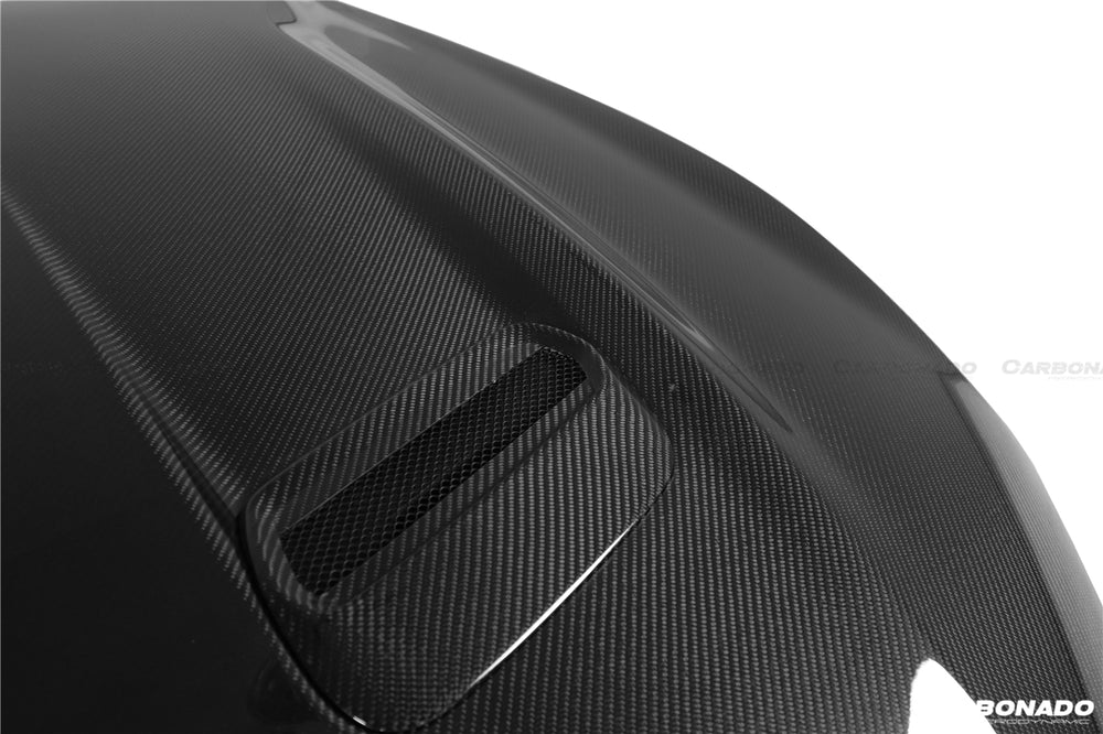 2018-2023 Ford Mustang Carbon Fiber Hood