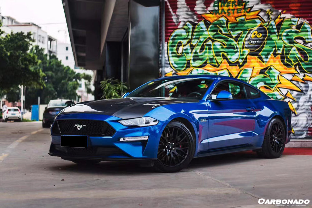 2018-2023 Ford Mustang Carbon Fiber Hood