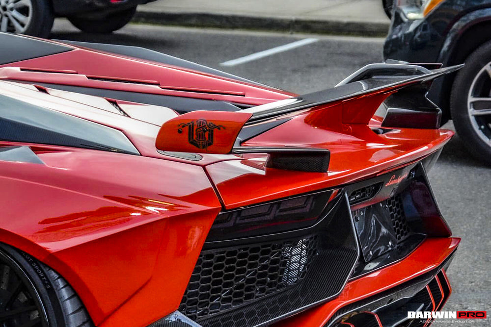 Kit aerodinámico completo de fibra de carbono con carrocería ancha estilo SV-BKSSII para Lamborghini Aventador LP700 Roadster DarwinPRO 2011-2016