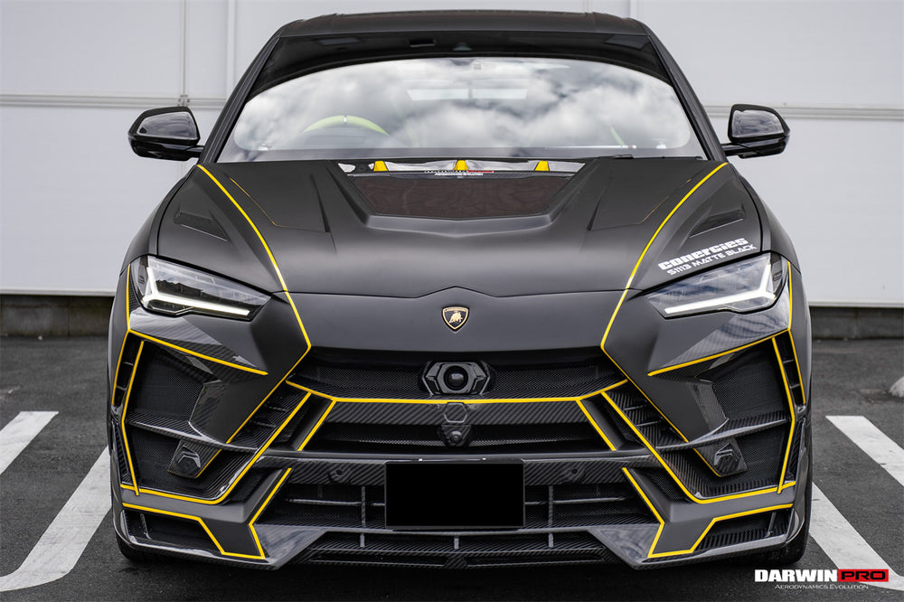 DarwinPRO 2018-2025 Lamborghini URUS BKSS Part Carbon Fiber Front Bumper