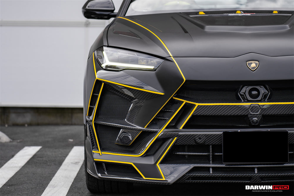 DarwinPRO 2018-2025 Lamborghini URUS BKSS Part Carbon Fiber Front Bumper