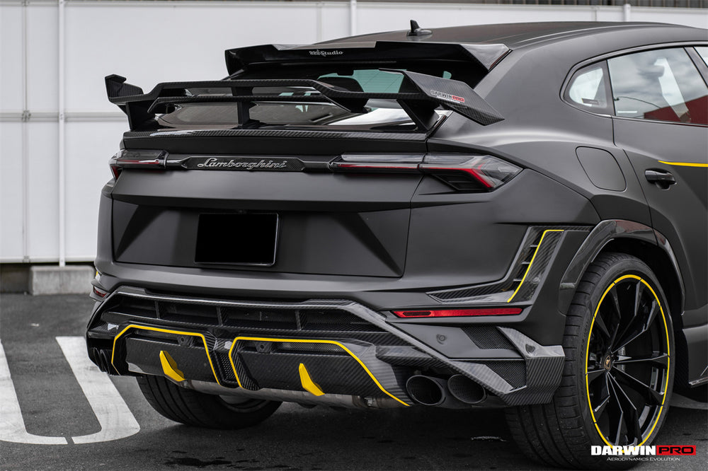 DarwinPRO 2018-2025 Lamborghini URUS BKSS Part Carbon Fiber Rear Bumper