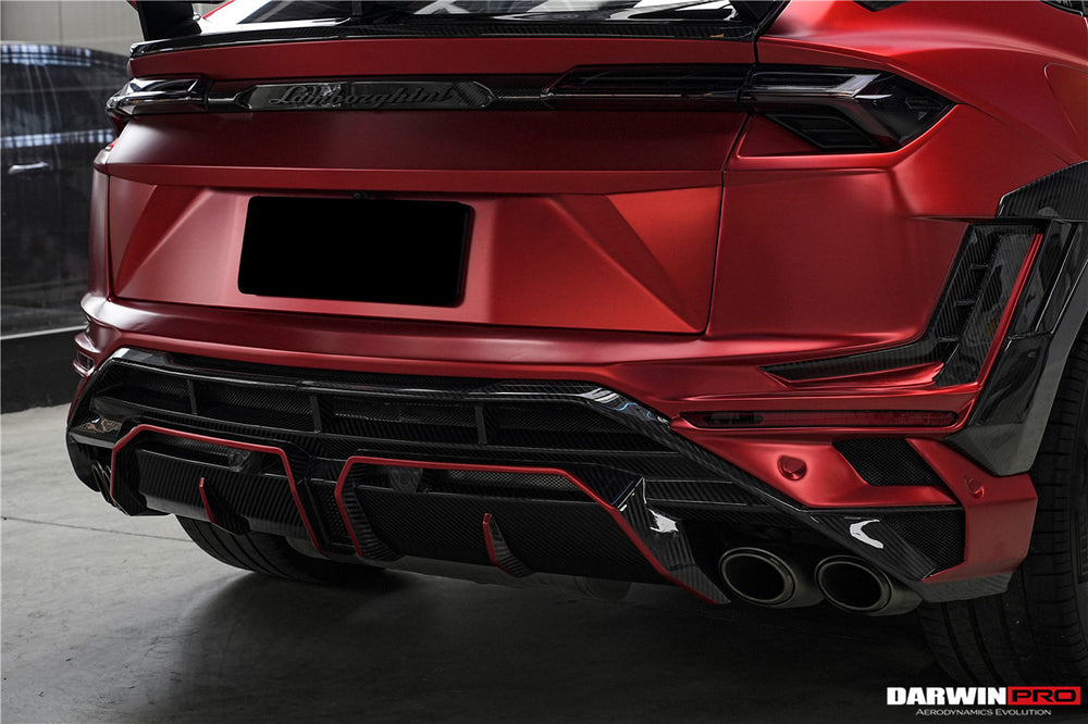 DarwinPRO 2018-2025 Lamborghini URUS BKSS Part Carbon Fiber Rear Bumper