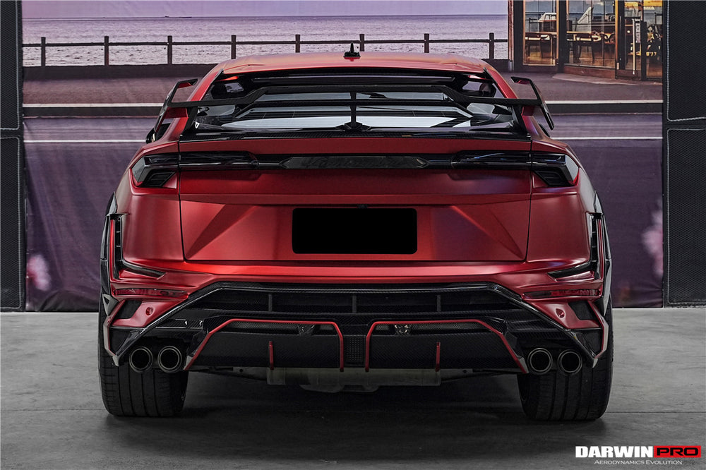 DarwinPRO 2018-2025 Lamborghini URUS BKSS Part Carbon Fiber Rear Bumper