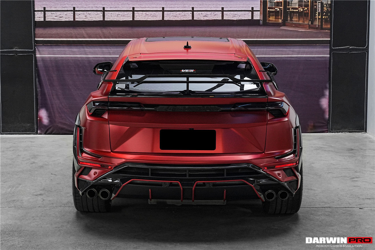 Urusb Rear DarwinPRO 2018-2025 Lamborghini URUS BKSS Part Carbon Fiber Rear Bumper ...