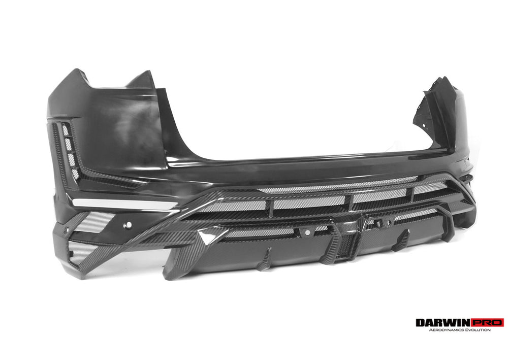 DarwinPRO 2018-2025 Lamborghini URUS BKSS Part Carbon Fiber Rear Bumper