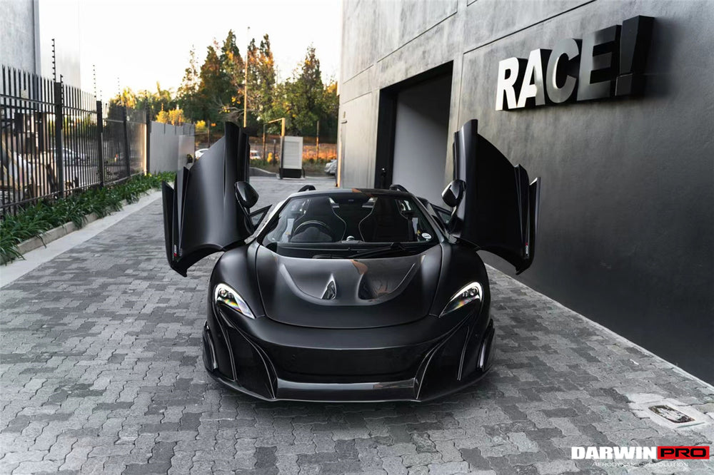 DarwinPRO 2014-2017 McLaren 650S Convert 675LT Style Front Bumper - DarwinPRO Aerodynamics