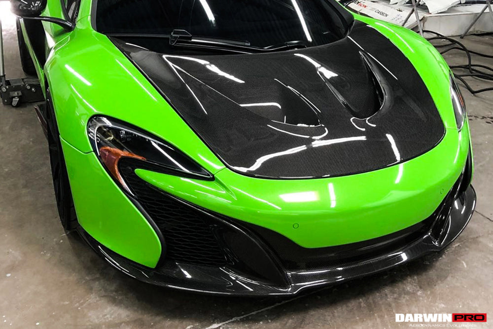 2014-2017 McLaren 650S P1 Style Carbon Fiber Hood