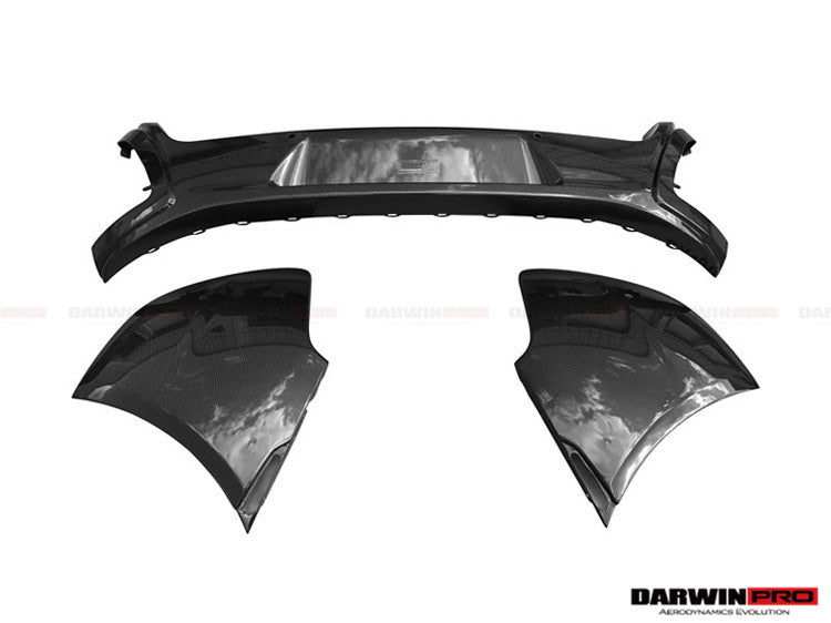 2014-2017 McLaren 650s Carbon Fiber Rear Bumper - DarwinPRO Aerodynamics