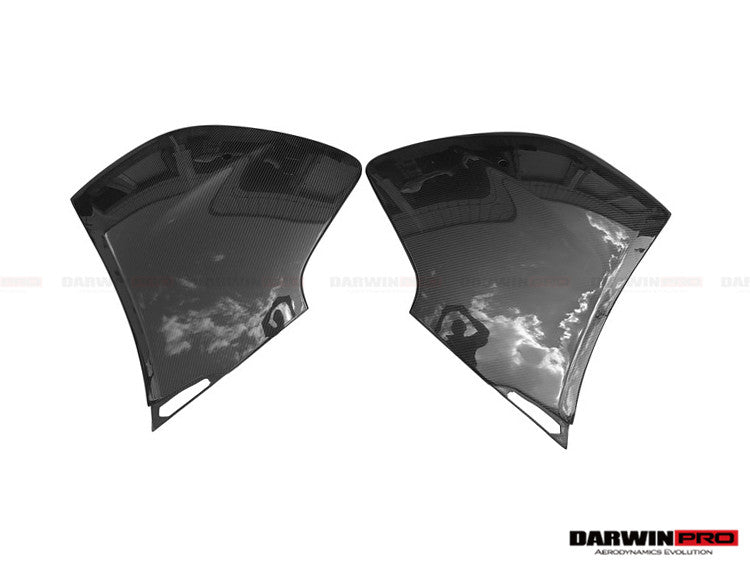 2014-2017 McLaren 650s Carbon Fiber Rear Bumper - DarwinPRO Aerodynamics