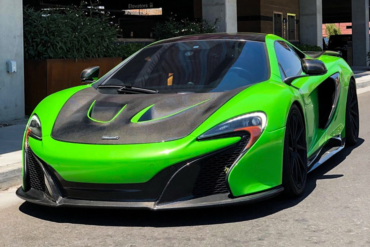 2014-2017 McLaren 650s Coupe and Spider Carbon Fiber Front Bumper
