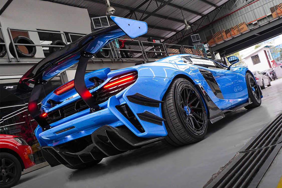 2011-2017 McLaren MP4 12C 650S Rebel Performance Style Carbon