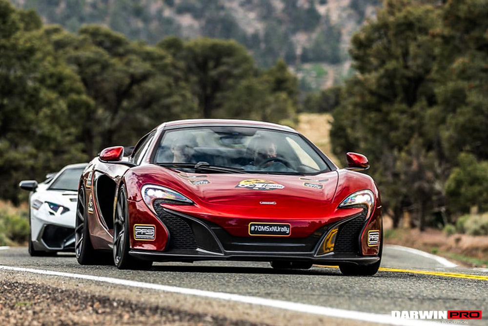 2014-2017 McLaren 650s Front Bumper Top Cover Repalcement - DarwinPRO Aerodynamics