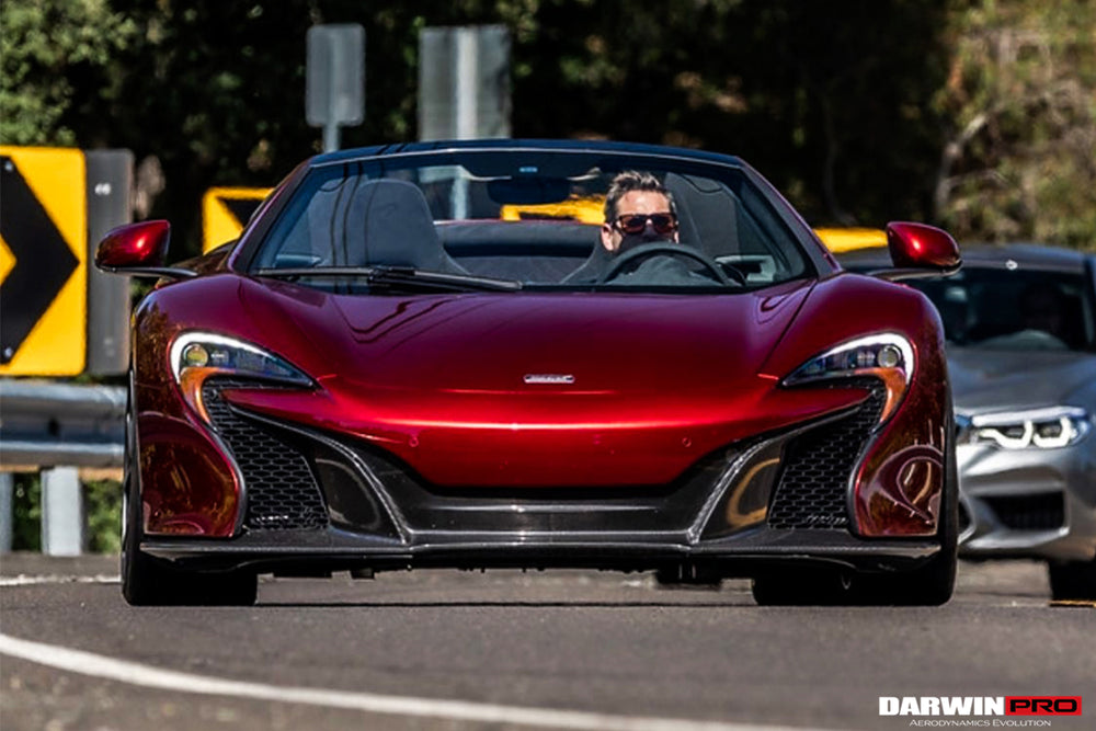 2014-2017 McLaren 650s Front Bumper Middle - DarwinPRO Aerodynamics