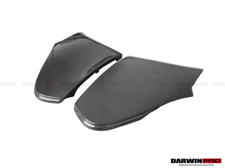 2014-2017 McLaren 650s Front Bumper Side Splitter - DarwinPRO Aerodynamics