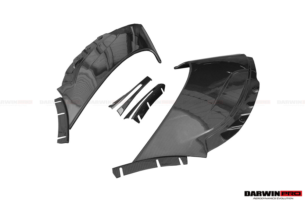 2014-2017 McLaren 650s Side Tuning Veins Intake Blades - DarwinPRO Aerodynamics