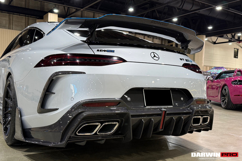 Parachoques trasero de fibra de carbono Mercedes Benz AMG GT50 GT53 GT43 GT63 GT63S 4Door Coupe X290 IMP Performance Ver.2 2019-2024