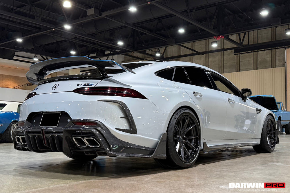 Parachoques trasero de fibra de carbono Mercedes Benz AMG GT50 GT53 GT43 GT63 GT63S 4Door Coupe X290 IMP Performance Ver.2 2019-2024
