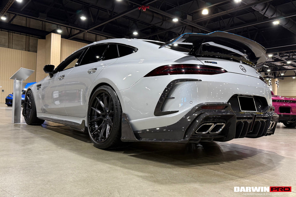 Parachoques trasero de fibra de carbono Mercedes Benz AMG GT50 GT53 GT43 GT63 GT63S 4Door Coupe X290 IMP Performance Ver.2 2019-2024