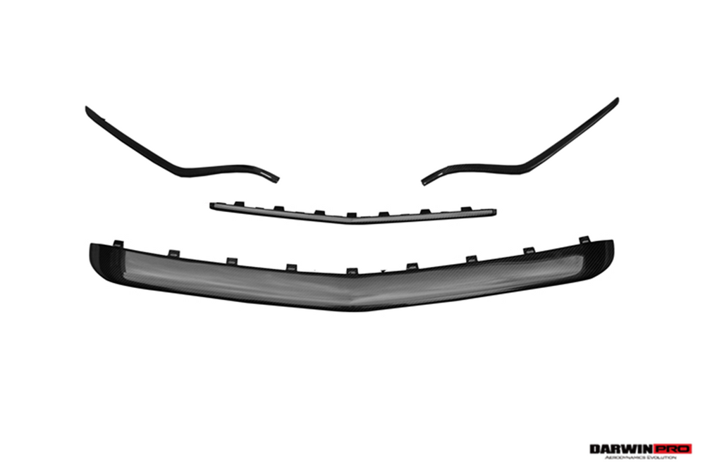 2014-2017 Mercedes Benz C217 S63 S65 AMG Coupe Carbon Fiber Front Bumper Lip