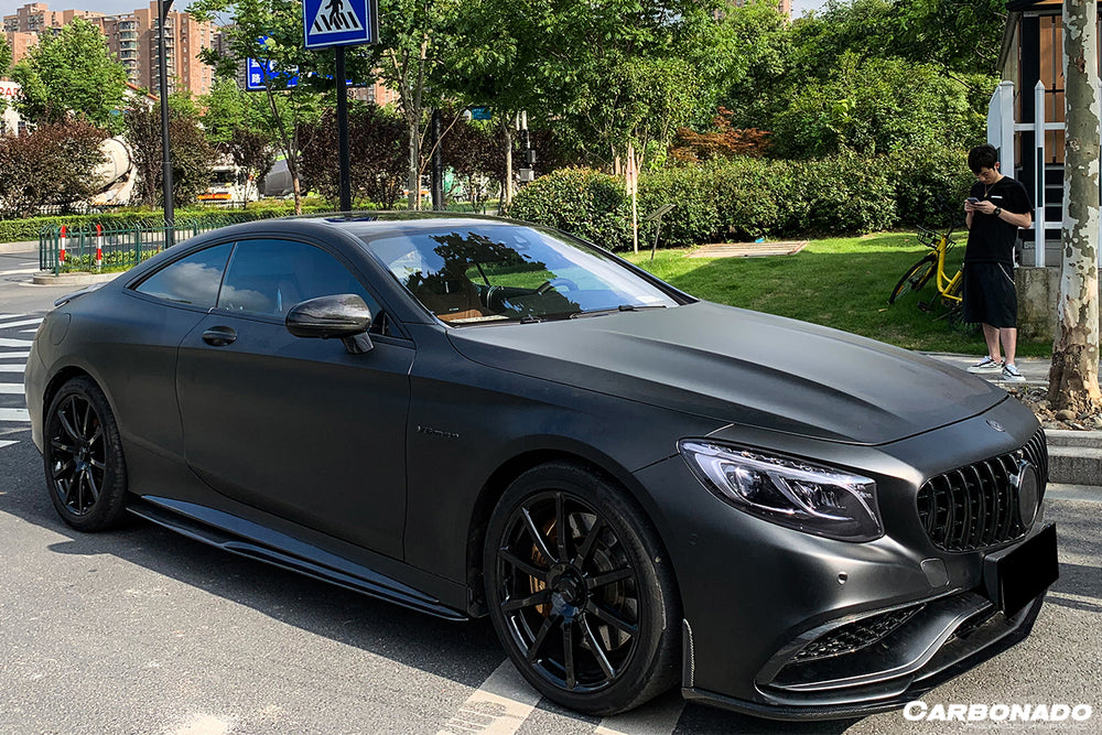 2014-2021 Mercedes Benz C217 S63 S65 AMG Coupe BKSS Style Carbon