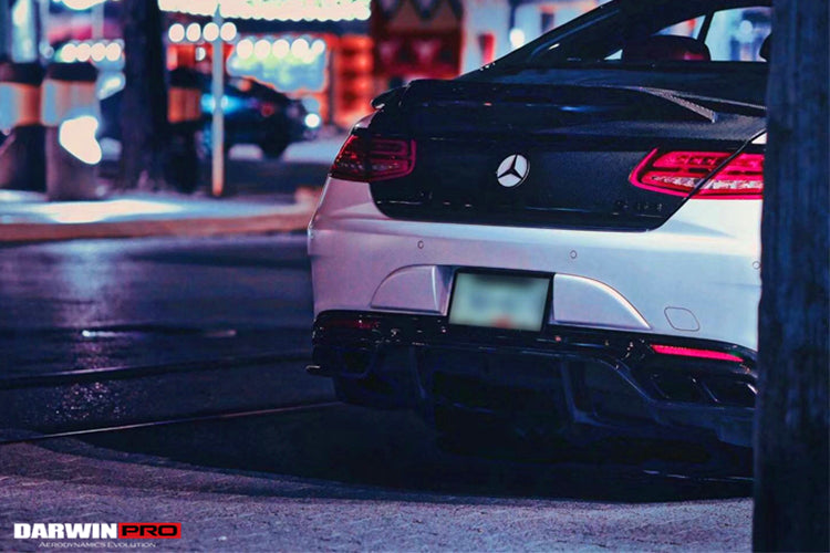 Maletero de fibra de carbono Mercedes Benz C217 S63/S65 AMG Coupe 2014-2021