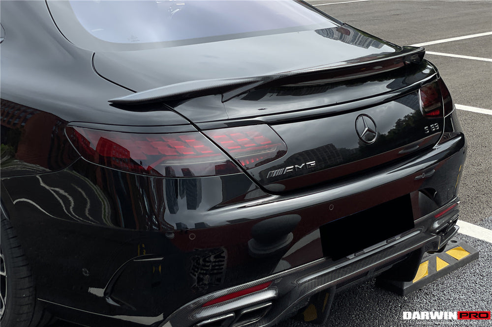 Difusor trasero de fibra de carbono estilo BKSS para Mercedes Benz C217 S63/S65 AMG Coupe 2014-2021