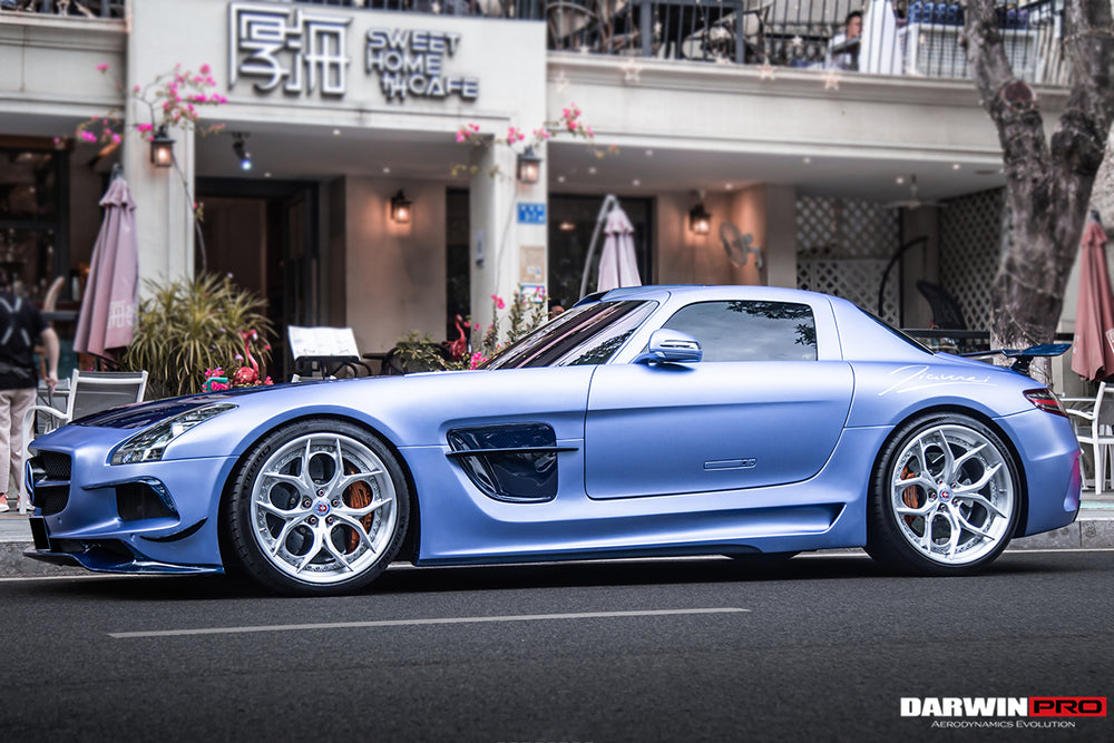 Kit de carrocería completa estilo BKSS para Mercedes Benz W197 SLS AMG 2010-2015 (no kit ancho)