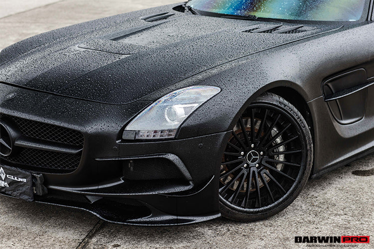 Capó de fibra de carbono estilo BKSS para Mercedes Benz W197 SLS AMG 2010-2015