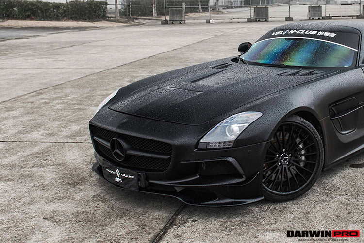 Capó de fibra de carbono estilo BKSS para Mercedes Benz W197 SLS AMG 2010-2015