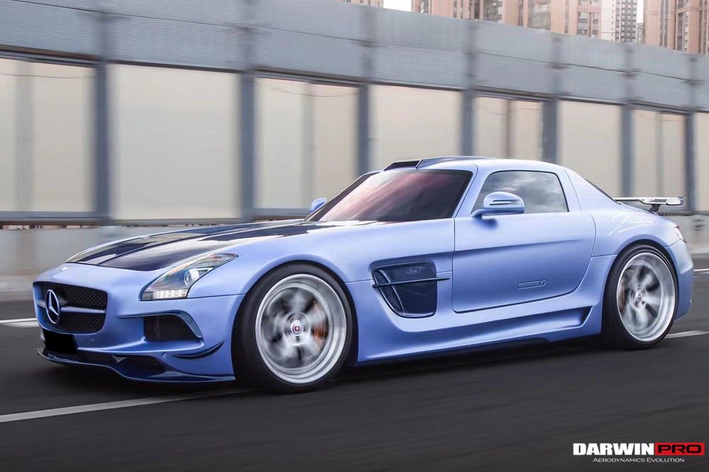 Faldones laterales y guardabarros estilo Mercedes Benz W197 SLS AMG BKSS 2010-2015