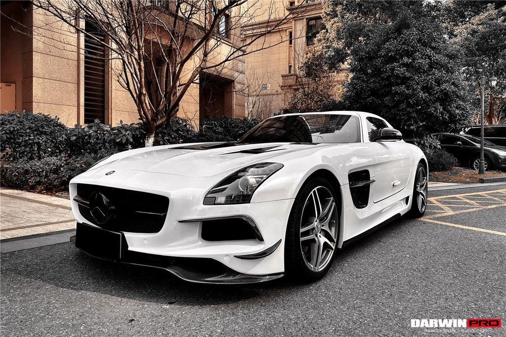 2010-2015 Mercedes Benz W197 SLS AMG IMP Performance Carbon Fiber Hood - DarwinPRO Aerodynamics