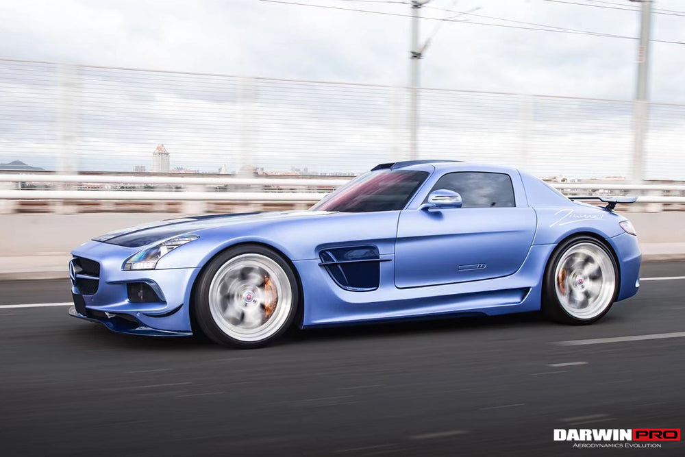 Faldones laterales y guardabarros estilo Mercedes Benz W197 SLS AMG BKSS 2010-2015