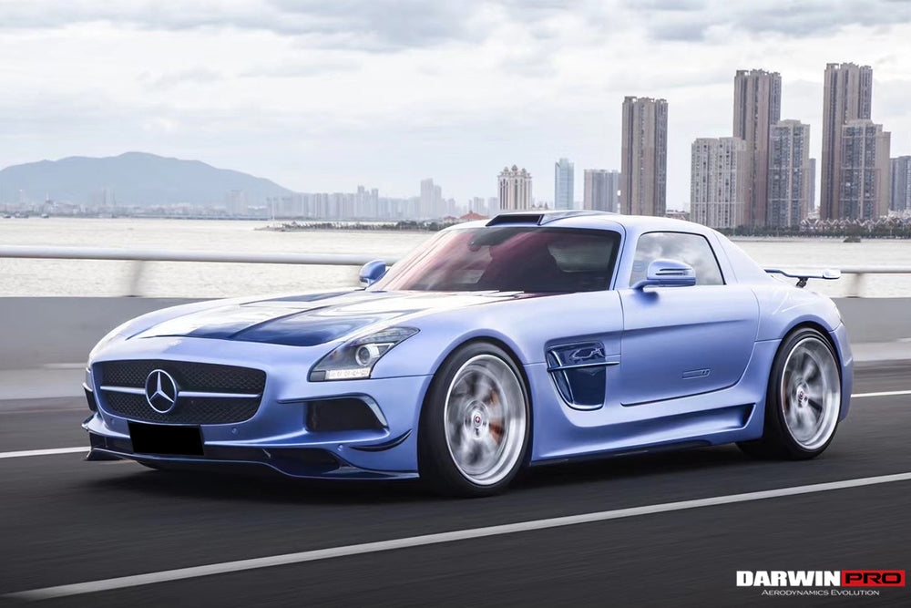 Faldones laterales y guardabarros estilo Mercedes Benz W197 SLS AMG BKSS 2010-2015