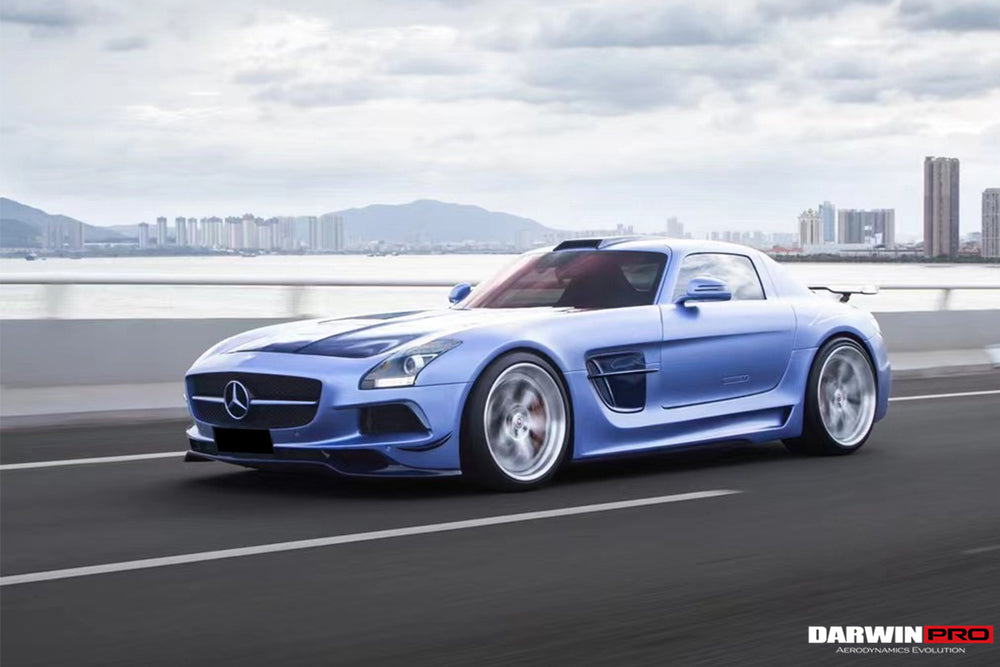 Faldones laterales y guardabarros estilo Mercedes Benz W197 SLS AMG BKSS 2010-2015