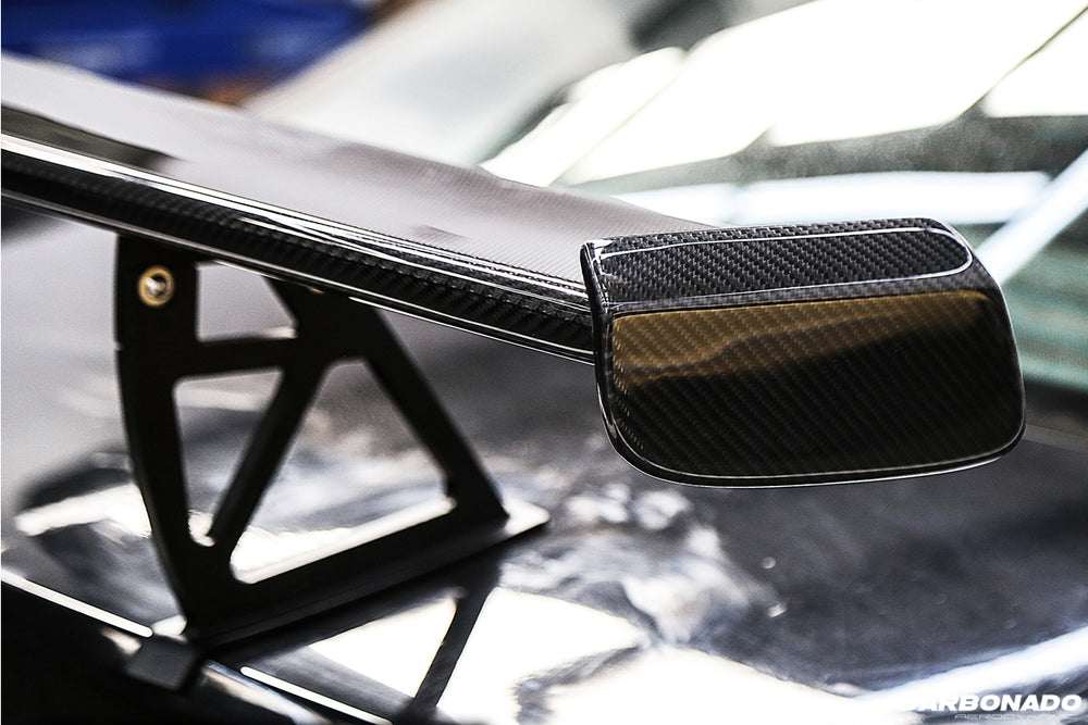 Mercedes Benz W204 C Class  C63 AMG Sedan BKSS Style Carbon Fiber Trunk Spoiler