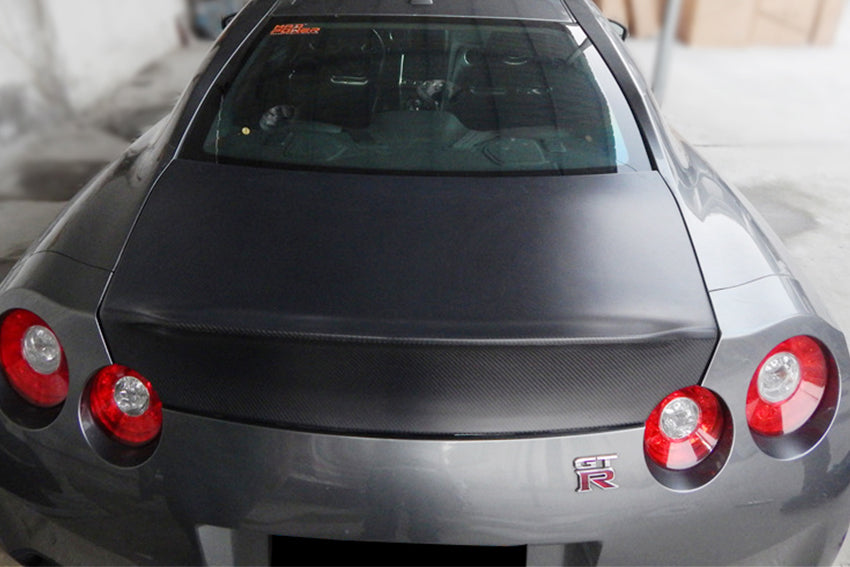 2008-2025 Nissan GTR R35 CBA DBA EBA AMS Style Carbon Fiber Trunk - DarwinPRO Aerodynamics