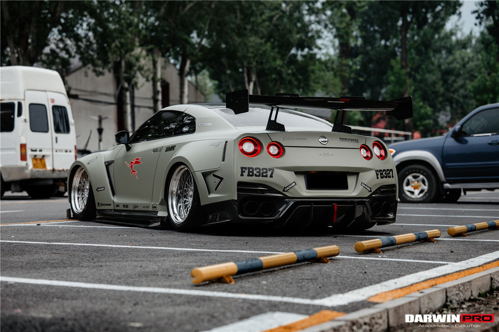 Kit de carrocería completa de fibra de carbono estilo BKSSII para Nissan GTR R35 CBA/DBA/EBA 2008-2022