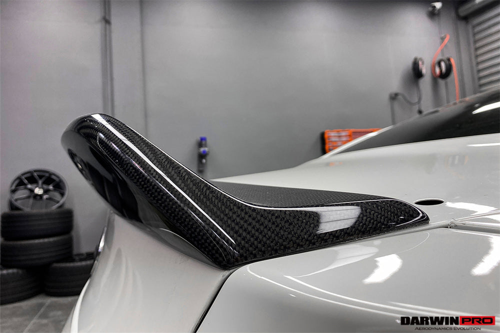 2008-2023 Nissan GTR R35 CBA DBA EBA BKSS Style Carbon Fiber Trunk Spoiler - DarwinPRO Aerodynamics