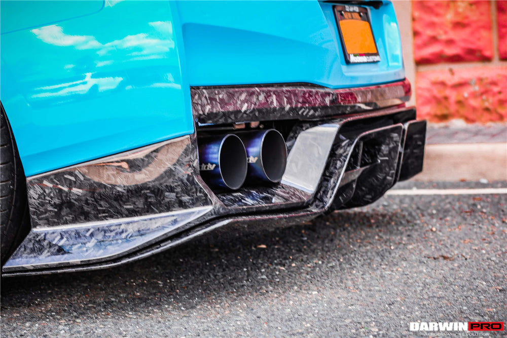 Kit de carrocería completa de fibra de carbono estilo Nissan GTR R35 EBA BKSS 2017-2022