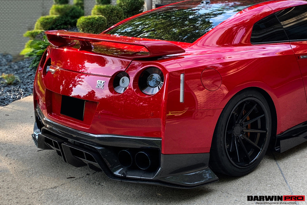 DarwinPRO 2017-2023 Nissan GTR R35 EBA BKSS Style Carbon Fiber Rear ...